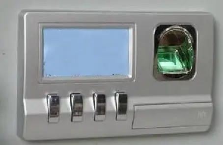 Fechadura eletroímã com biometria